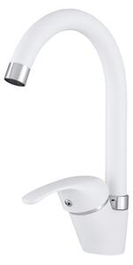 Gamma Rio, magas mosogató csaptelep h-275, fehér, GMA-BRIO-WH