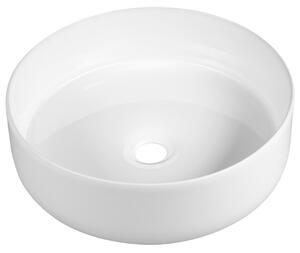 Sapho Sapho, FIASTRA kerámia asztali mosdó, átmérő 40cm, fehér, FT801