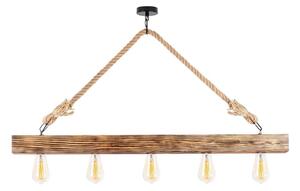 Erebos wooden 1 mennyezeti lámpa