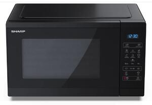 Sharp YC-MS252AE-B Mikrohullámú sütő, Fekete