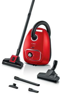 Bosch BGB41PET1 Serie 4 Porzsákos porszívó, vörös