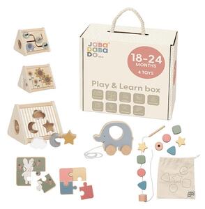 Montessori fejlesztő játékcsomag 18-24 hónapos babáknak (T293)