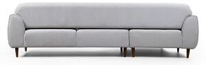 Design összecsukható kanapé Haylia 287 cm bézs - bal