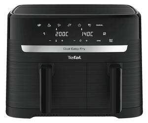 Tefal EY901N10 Dual Easy Fry Forrólevegős fritőz, fekete