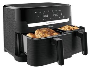 Tefal EY901N10 Dual Easy Fry Forrólevegős fritőz, fekete
