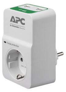 APC PM1WU2-GR Essential SurgeArrest Túlfeszültségvédő aljzat 2 USB porttal