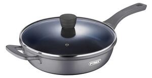 Pyrex PY-3318 Mély serpenyő fedővel, 28 cm