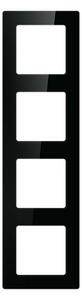 Avatto N-TS10-Frame-B4 Négyszeres keret, fekete