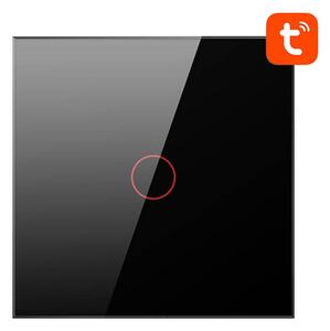 Avatto TS02-EU-B1 Single TUYA Wifi Érintőkapcsoló, fekete