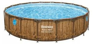 Bestway Power Steel Swim Vista fémvázas medence, 549 x 122 cm (56977)