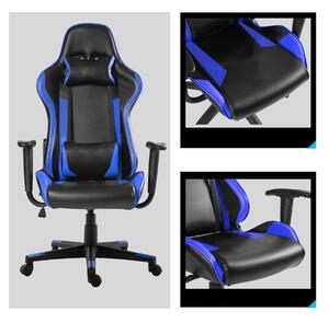 Gamer szék több színben - pro-kék