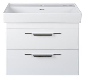 TMP LUX 60 fali fürdőszobabútor - CeraStyle SHARP 37100 mosdóval - 60 x 48 cm