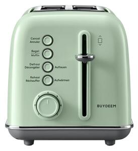 Buydeem DT620E-CG/EU Kenyérpirító, zöld