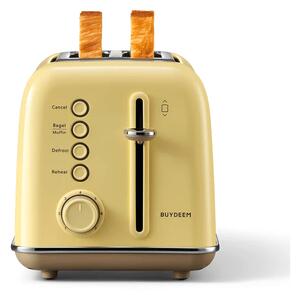 Buydeem DT620E-MY/EU Kenyérpirító, sárga