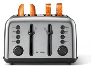 Buydeem DT640E-SS/EU Kenyérpirító, ezüst