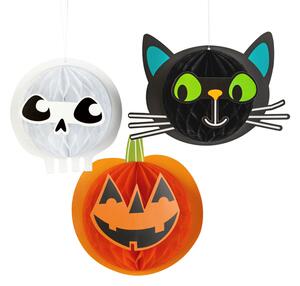 Family 56584 Halloweeni lampion szett - tök, macska, koponya