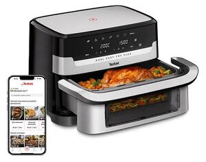 Tefal EY922DE0 Dual Easy Fry Flex Airfyer, 9L