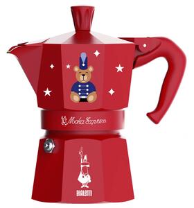 Bialetti Moka Express kotyogós kávéfőző, karácsonyi maci (5315)
