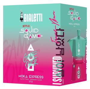 Bialetti Moka Express kotyogós kávéfőző, Squid Game, 3 adag (5391)