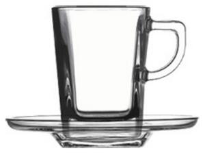 Pasabahce 95754 Carre Kávéscsésze szett, 75 ml, 6 db