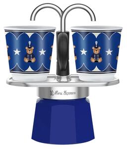 Bialetti Mini Express kotyogós kávéfőző, 2 adag, kék (5349)