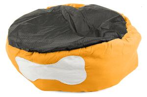 BONENEST narancssárga plüss kutya/macska ágy 50 cm