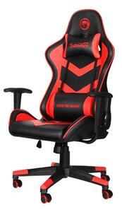 Marvo Scorpion Gamer szék, fekete/piros (CH-106 RD)