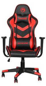 Marvo Scorpion Gamer szék, fekete/piros (CH-106 RD)