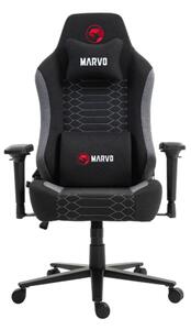 Marvo Kahn Gray Gamer szék, fekete/szürke (CH-178 GY)