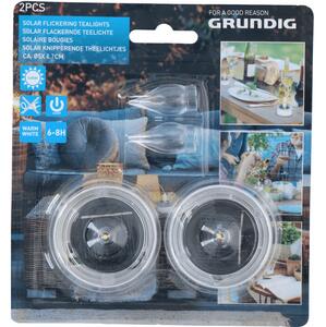 Grundig Solar teamécses, 2 db