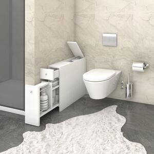 Smart fehér fürdőszoba szekrény 19 x 55 x 60 cm