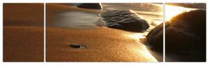 Kép - homokos, tengerpart (170x50cm)