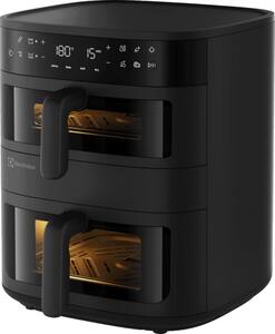 Electrolux EAFD11B 800 Dual Airfryer, fekete