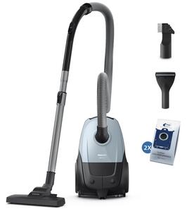 Philips XD1142/10 Series 2000 porzsákos porszívó, világoskék