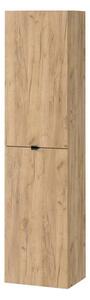Cersanit Malika, magas felsőszekrény 400x300x1600 mm, tölgyfa, S598-049-DSM
