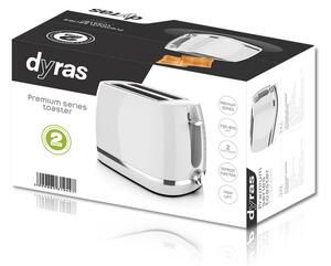 Dyras T-389WH Kenyérpirító, fehér