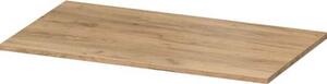 Cersanit Malta, fürdőszobaszekrény munkalap 800x450 mm, tölgyfa, S1014-007