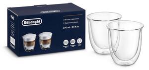 DELONGHI Cappuccino üvegpohár 2 db-os