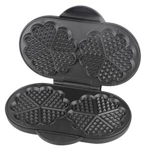 Momert 2014 Dupla gofrisütő, 1400W, ezüst