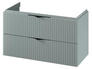 Cersanit Tirso, fali mosdószekrény 994x447x572 mm, matt zöld, S1015-012
