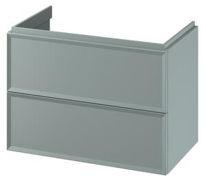 Cersanit Mille, mosdószekrény 794x446x551 mm, matt zöld, S1017-004