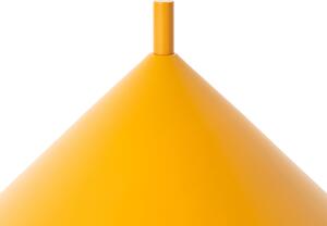 Design asztali lámpa sárga - Triangolo