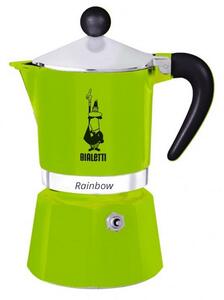 Bialetti Rainbow kotyogós kávéfőző 3 adag, zöld (4972)