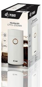 Dyras CFFG-250WH Kávédaráló, fehér