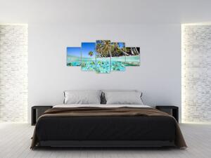 Kép - trópusi, tenger (150x70cm)