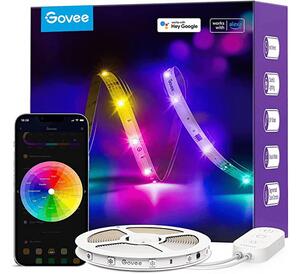 Govee RGBIC Basic Wi-Fi + Bluetooth LED Szalag, 5 m (H618A)