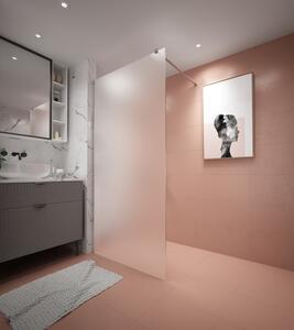 Erga Paris, Beépíthető zuhanykabin 50x200 cm, 8 mm-es matt üveg, króm profil, ERG-V02-PARIS-050x200-FR-CR