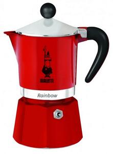 Bialetti Rainbow kotyogós kávéfőző 6 adag, piros (4963)