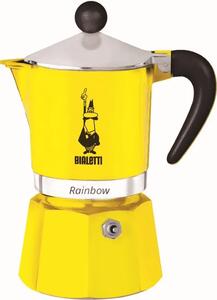 Bialetti Rainbow kotyogós kávéfőző, 1 adag, sárga (4981)