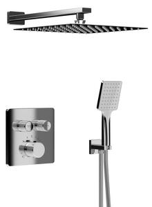 Sapho Sapho, SMART SELECT rejtett termosztatikus zuhanygarnitúra, 2 kimenet, konnektor, króm, RP042-01